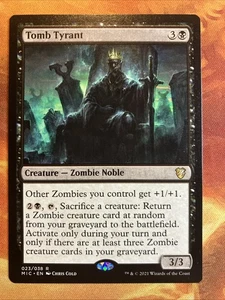 MTG Tomb Tyrant Commander: Innistrad: Midnight Hunt Near-Mint Black Rare!! - Foto 1 di 2