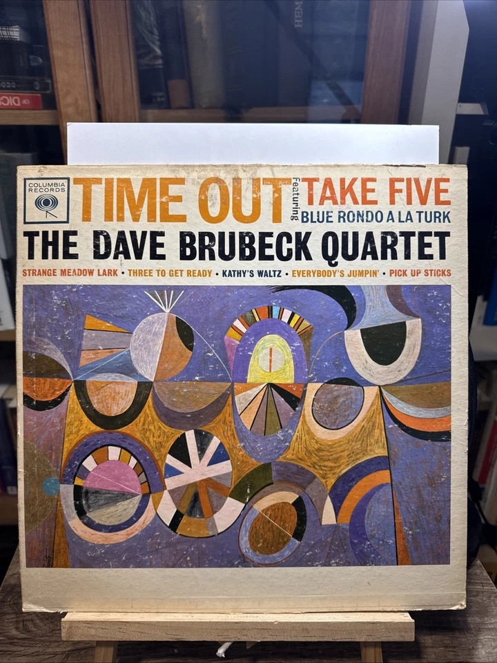 Dave Brubeck Quartet Time Out 1959 Columbia CL 1397 MONO Vinyl Vintage Record  - Image 1 of 4