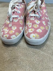 Sneakers Keds rosa floreale margherita donna taglia 9 - Foto 1 di 10