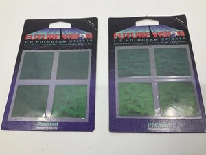 VTG Future Vision Polaroid 3-D 90's Mirage Holograms - Skateboard - 2 Items - Picture 1 of 4