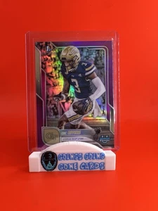 2025 Bowman University Chrome Eric Rivers Fuchsia Refractor /225 - Picture 1 of 2