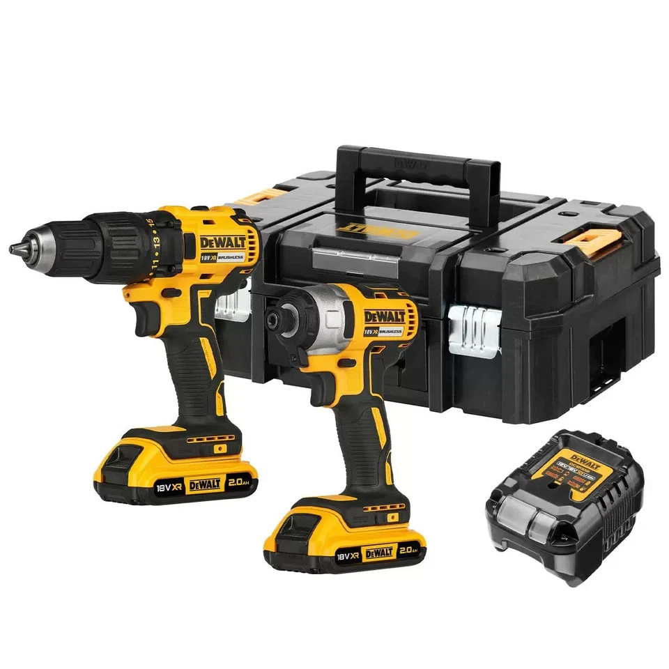 DeWALT 18V XR Brushless 2 Pieces Kit 2AH - image 1 of 1