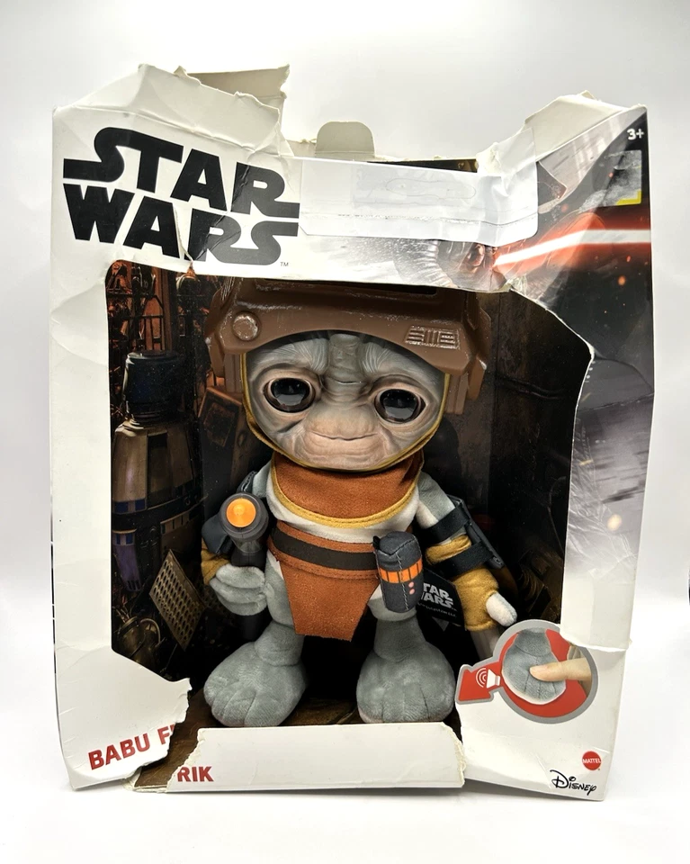 Star Wars Talking BABU FRIK Plush 9" Mattel