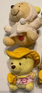 Choose One~ CUTE VINTAGE POOH KEYCHAIN  PLUSH~~ship free - Picture 1 of 3