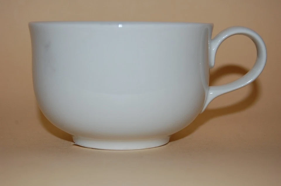 Taza de té 8,5/5,5 cm Meridian uni blanco Goebel Foto 1 de 1