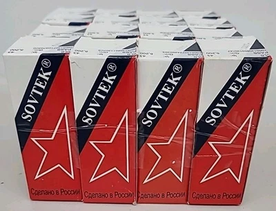 Tubo de vacío de potencia Sovtek 6L6WXT+ cuádruple (4 tubos) emparejado 6L6 Foto 1 de 4