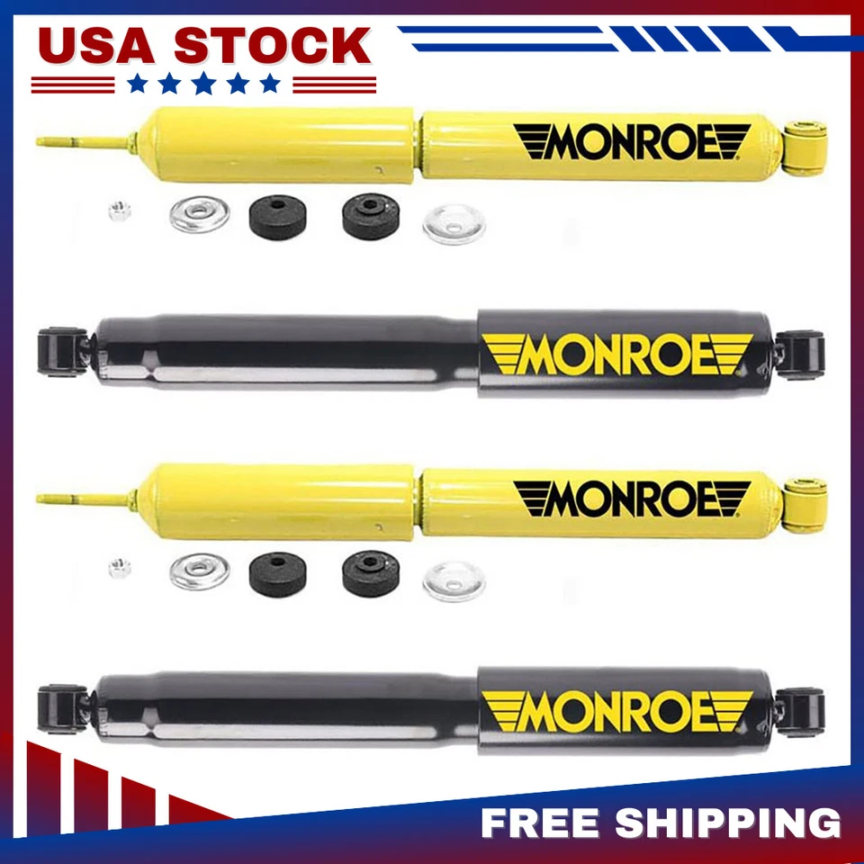 Amortecedores dianteiros traseiros Monroe para 1973 1974 1975 1976 1977 1978 1979 Ford F-250 - Imagem 1 de 4