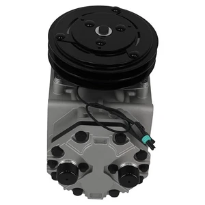 Air Conditioning Compressor For Kenworth Peterbilt 2Cyl 6" Clutch ER210L21571C - Picture 1 of 9
