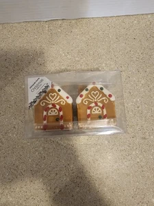 Christmas Gingerbread House Stoneware Pepper and Salt Shaker - Wondershop - Picture 1 of 6