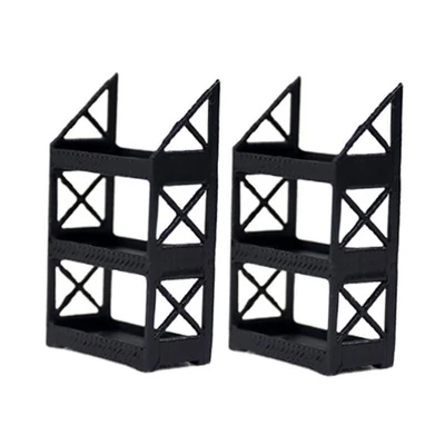 2 pezzi in 1/64, porta pneumatici, ruote, scaffale portaoggetti per diorama, - Immagine 1 di 4