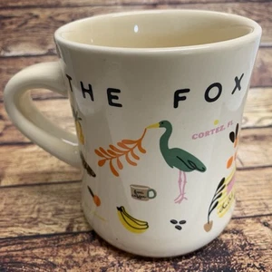 The Fox Mercantile Coffee Shop Mug cup Cortez Florida Oranges M. Thick Handle - Picture 1 of 12