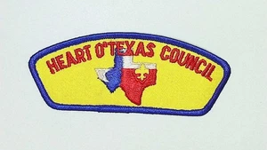 Heart O'Texas Council Boy Scout Council Patch CSP Texas BSA - Picture 1 of 2