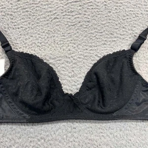 VTG Carnival Bra 36B Push Up Bra 252 Contour Push up Black - Picture 1 of 10