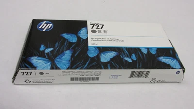 HP 727 F9J80A 300 Mil Gray Ink Cartridge for T Series Printer (Expired Apr 2023) - Image 1 of 4