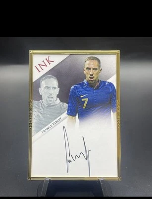 Franck Ribéry Auto /5 Futera Incredible 2025 France Legend INK 03/05 On Card - Bild 1 von 2
