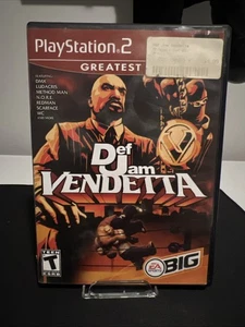 Def Jam Vendetta Greatest Hits for PS2 Tested Working - Picture 1 of 3
