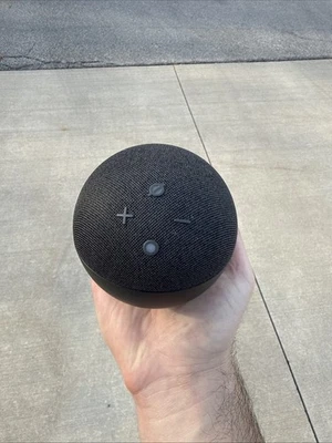 Amazon Echo Dot 5th Gen Smart Music Alexa Speaker Black, Model C2N6L4 No Cord - Image 1 of 2