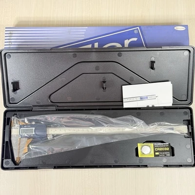 Fowler 12” / 300mm Electronic Digital Caliper .0005” Resolution 54-101-300-1 NEW - Image 1 of 4