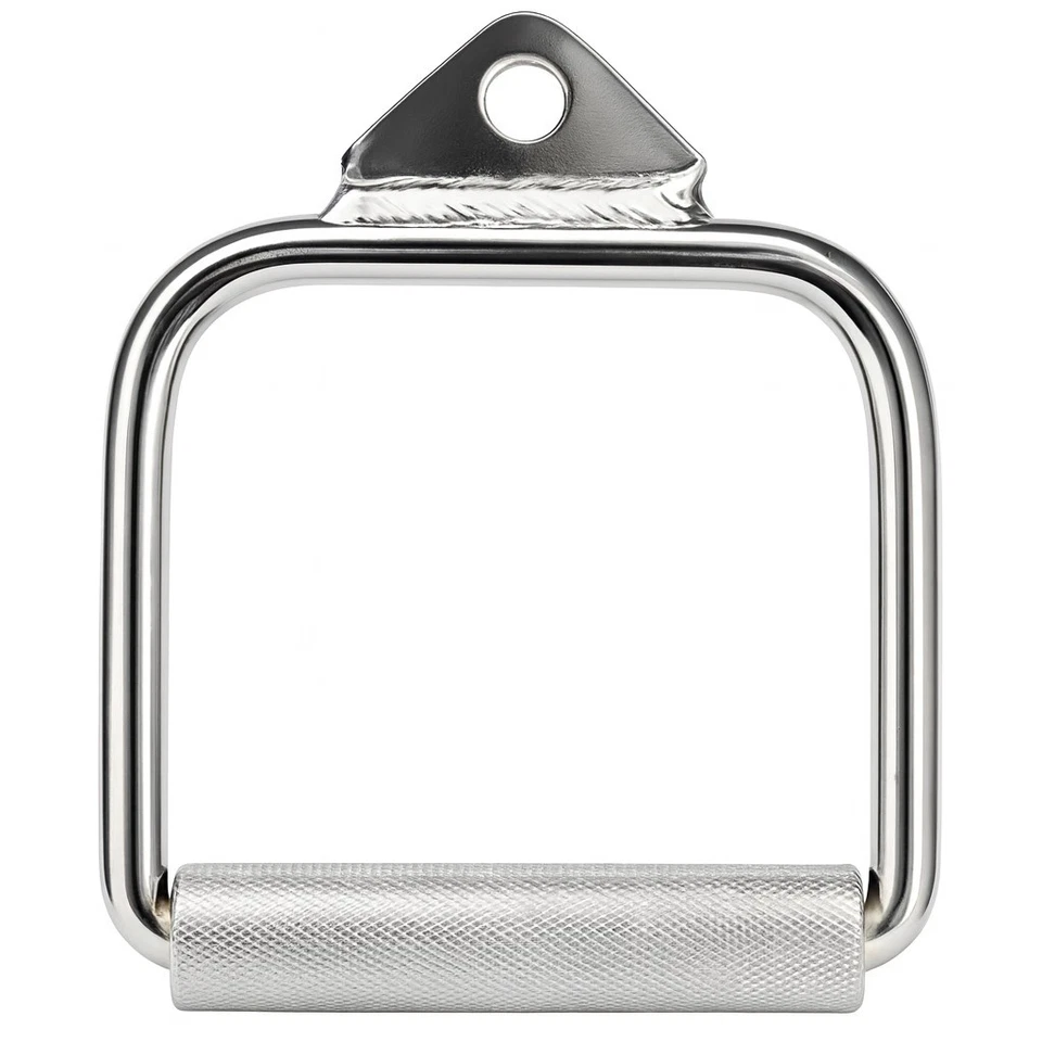 Accesorio de cable de mango cromado único Champion Barbell Foto 1 de 4