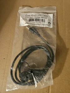 FUSION Flush Mount USB Connector w/Waterproof Cap MS-CBUSBFM1 - Picture 1 of 1