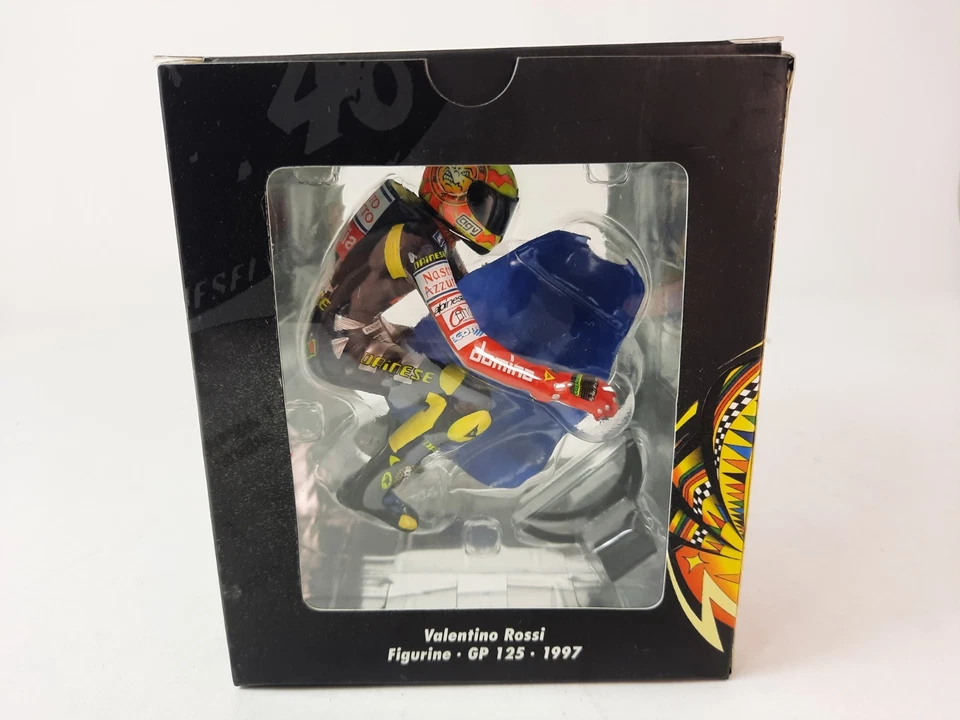 Minichamps Valentino Rossi 125 Aprilia 1997 Riding Figurine 1/12 - Image 1 of 3