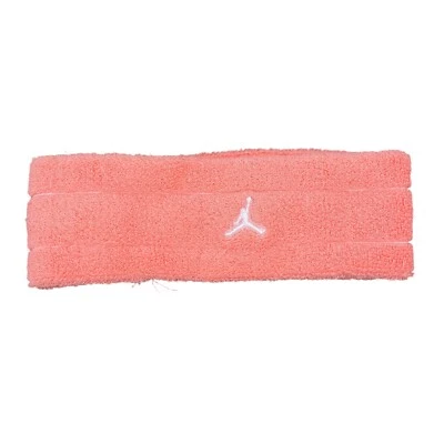 Diadema tejida de felpa marca Jordan melocotón/rosa talla única Foto 1 de 4