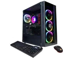 CyberPowerPC Gamer Master (1TB SSD AMD Ryzen 5 5500 4.2 GHz 16GB RAM) Gaming... - Picture 1 of 5