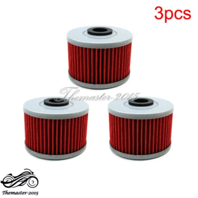 Filtro de aceite 3 para HONDA CB300F GB400F CBR300R CBR250R CBX250 ATC250ES NX250 NX650 Foto 1 de 4