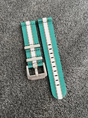 Graham Nylon Tela 22 x 22mm Correa Reloj Solo Correa Reloj Foto 1 de 4