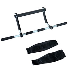 Doorway Gym, Upper Body Workout Bar include Ab Straps