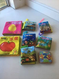 * Lot * of soft baby books - multiple languages - Picture 1 of 9