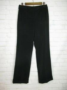 Pantalones de vestir Cato para mujer talla 6 negros a rayas ropa de carrera - Imagen 1 de 5