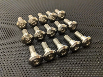 Pernos de disco de titanio Suzuki GSXR750 06-07 GSX750R K6 K7 conjunto completo de pernos de rotor Ti Foto 1 de 4