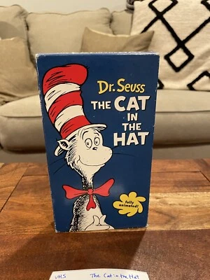 VHS Tape Dr. Seuss  The Cat in the Hat Foto 1 de 4