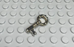 Lego Key Minifigure Utensil Chrome Antique Brass Harry Potter 40359a (Qty. 1) - Picture 1 of 1