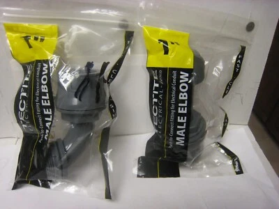 Conducto de codo macho 2 sí 2 Techtite eléctrico 1" empuje para conectar - ELME1 - NUEVO Foto 1 de 4