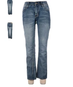 Mens Nat Nast 30x30 Jeans Stretch Classic Straight Fit Blue - Picture 1 of 2