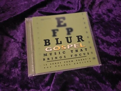 BLUR GOSPEL: 12 SONGS FROM TODAY'S TOP GOSPEL ARTISTS - THE CD - Music Brings... Foto 1 de 3