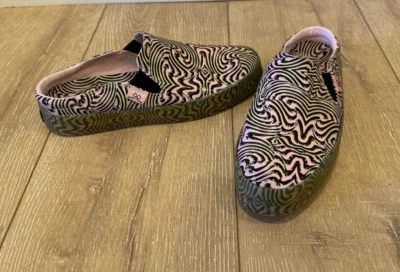 Keds x Maisie Wilen Collab LE Canvas Backless Kickback Mule Optic Pink Sz 6.5  - Image 1 of 4