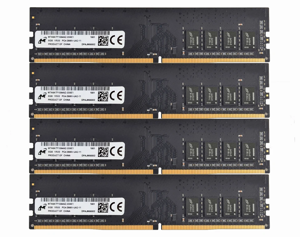 Micron 2x8GB 2Rx8 PC4-2400T DDR4 19200Mhz 260Pin SODIMM Laptop Memory (16GB