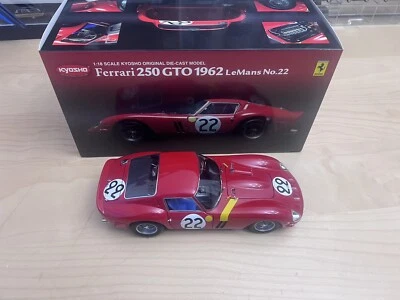 Kyosho 08432B 1:18 Ferrari 250 GTO 1962 LeMans #22 Foto 1 de 4