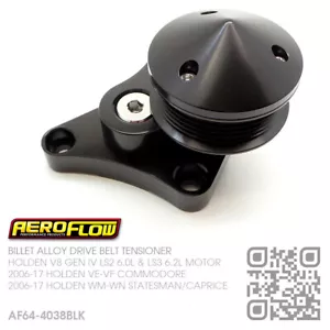 AEROFLOW BILLET BELT TENSIONER V8 GEN IV LS2 6.0L & LS3 [HOLDEN VE-VF COMMODORE] - Picture 1 of 7