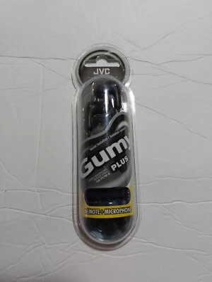 JVC HA-FX7M-B Black Gumy Plus Earbuds with Remote & Mic - Image 1 of 2