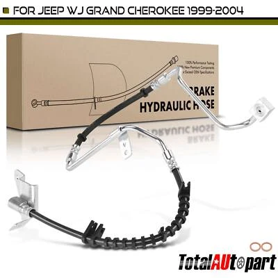 制动液压软管适用于吉普 wJ 大切诺基 1999 - 2004 52128093AB 左前 — 第 1/4 张图片