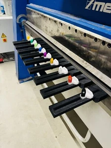 Abkanthilfe Anschlag für Abkantbank Biegemaschine Schwenkbiegemaschine - Bild 1 von 12