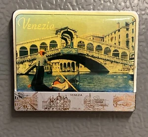 Vintage Venezia Venice Fridge Locker Refrigerator MAGNET Souvenir - Picture 1 of 4