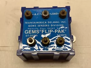 GEMS,ST-28196,Flip-Pak Relay 120VAC 5A - Picture 1 of 3