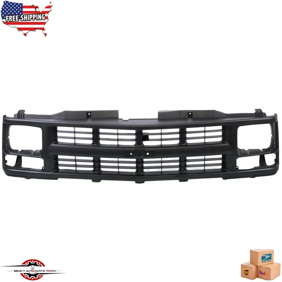 Fits 1994-2000 Chevrolet C/K Series Suburban C1500 C2500 K1500 New Front Grille - Image 1 of 4