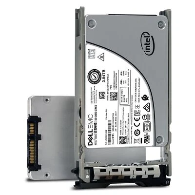 Dell 3.84TB 6Gbps SAS 2.5" SSD For PowerEdge R430 R630 R730 R730xd R930 - Image 1 of 2