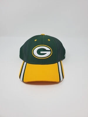 Gorra de colección Green Bay Packers Reebok equipo NFL ala amarilla rara nueva sin etiquetas Foto 1 de 4
